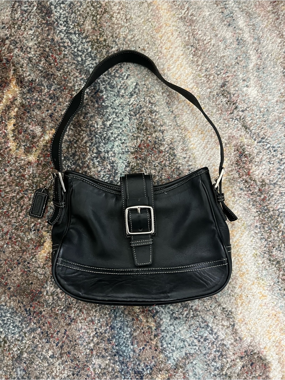 Coach Hampton Hobo Black Y2K Purse